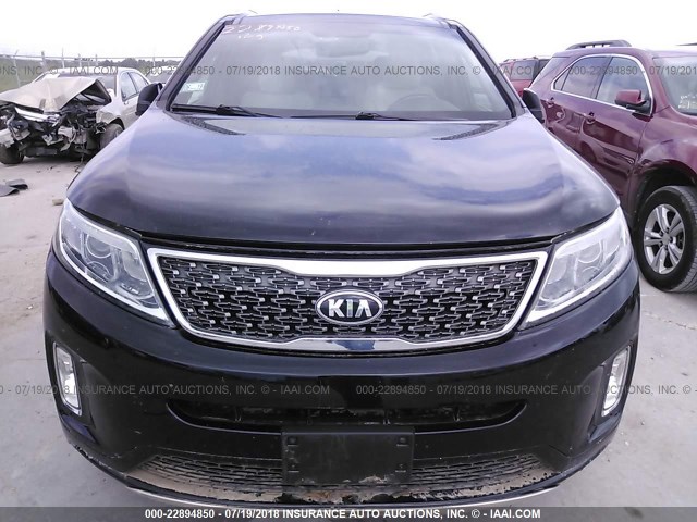 5XYKWDA72FG638893 - 2015 KIA SORENTO SX/SX LIMITED BLACK photo 6