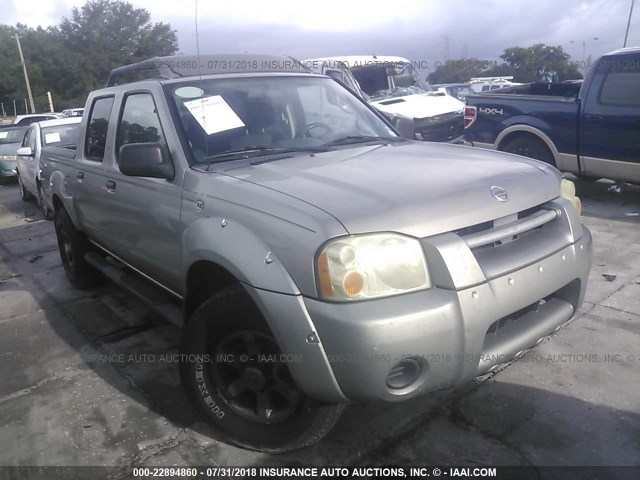 1N6ED27T83C463672 - 2003 NISSAN FRONTIER CREW CAB XE/CREW CAB SE GOLD photo 1