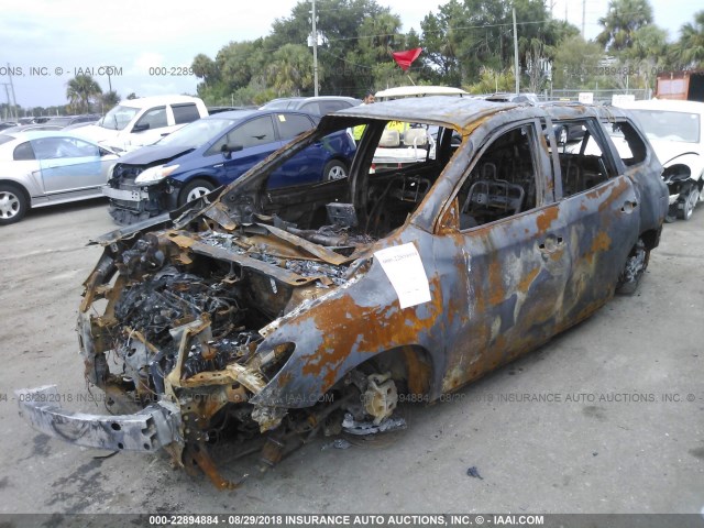 5N1AR2MN3DC659699 - 2013 NISSAN PATHFINDER S/SV/SL/PLATINUM BLACK photo 2