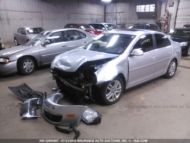 3VWCT71K96M850709 - 2006 VOLKSWAGEN JETTA TDI SILVER photo 2