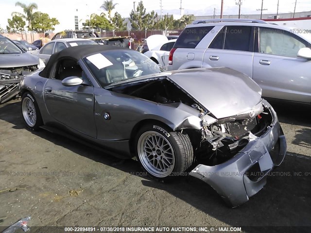 4USBT53473LU01277 - 2003 BMW Z4 3.0 GRAY photo 1