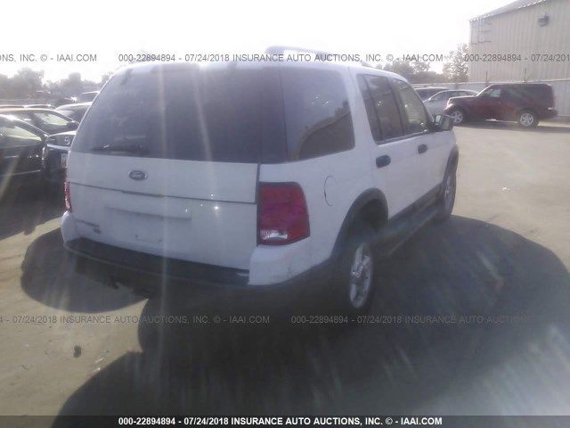 1FMZU63K33UC78735 - 2003 FORD EXPLORER XLT/XLT SPORT/NBX 白色 照片 4