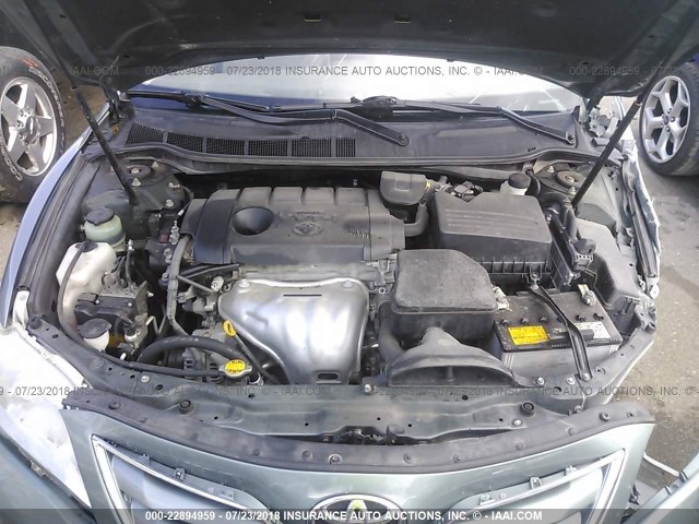 JTNBF3EK8B3011568 - 2011 TOYOTA CAMRY SE/LE/XLE GRAY photo 10