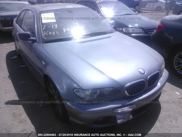 WBABV13496JT24532 - 2006 BMW 325 CI SULEV Light Blue photo 1