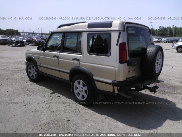SALTY19454A857067 - 2004 LAND ROVER DISCOVERY II SE GOLD photo 3