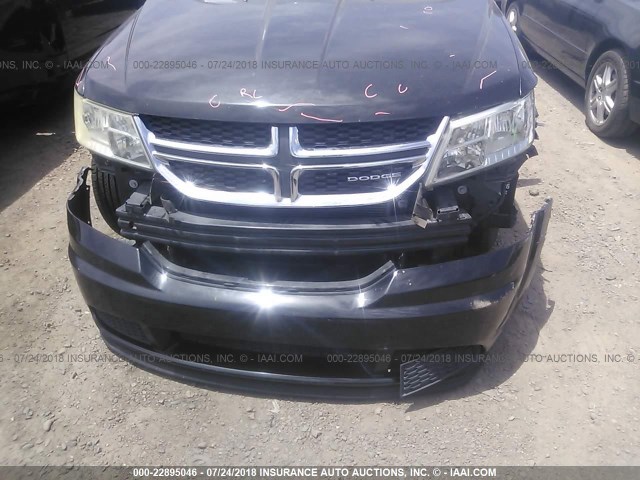 3D4PG4FB7BT538052 - 2011 DODGE JOURNEY EXPRESS BLACK photo 6