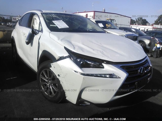 JTJBARBZ3H2114920 - 2017 LEXUS NX 200T/BASE/F SPORT WHITE photo 1