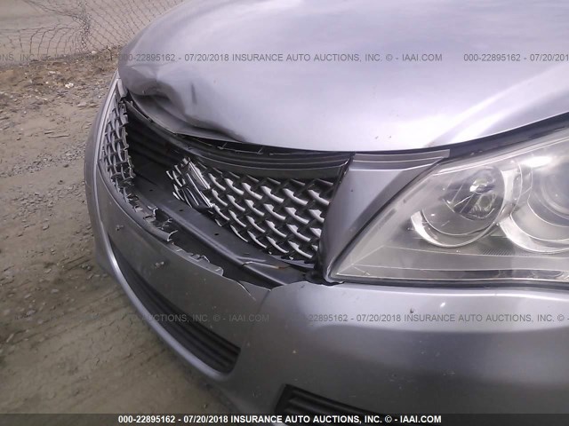 JS2RE9A39A6101290 - 2010 SUZUKI KIZASHI SE GRAY photo 6