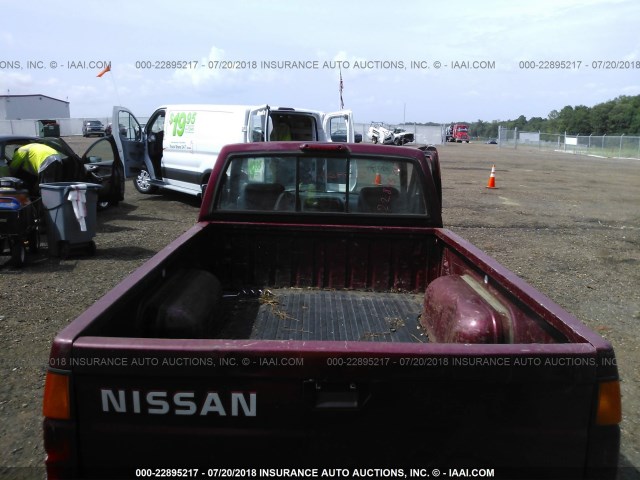 1N6SD11S9SC451509 - 1995 NISSAN TRUCK E/XE MAROON photo 8