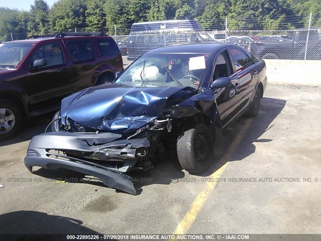 4T1BE30K82U517387 - 2002 TOYOTA CAMRY LE/XLE/SE 海军蓝 照片 2