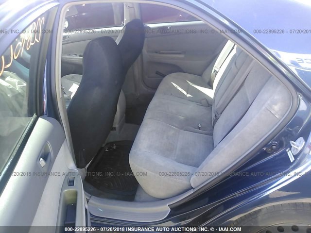 4T1BE30K82U517387 - 2002 TOYOTA CAMRY LE/XLE/SE 海军蓝 照片 8