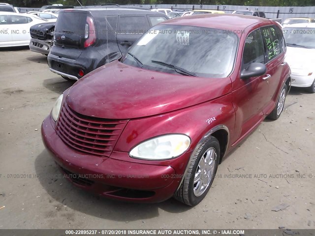 3C4FY58B43T580396 - 2003 CHRYSLER PT CRUISER TOURING MAROON photo 2