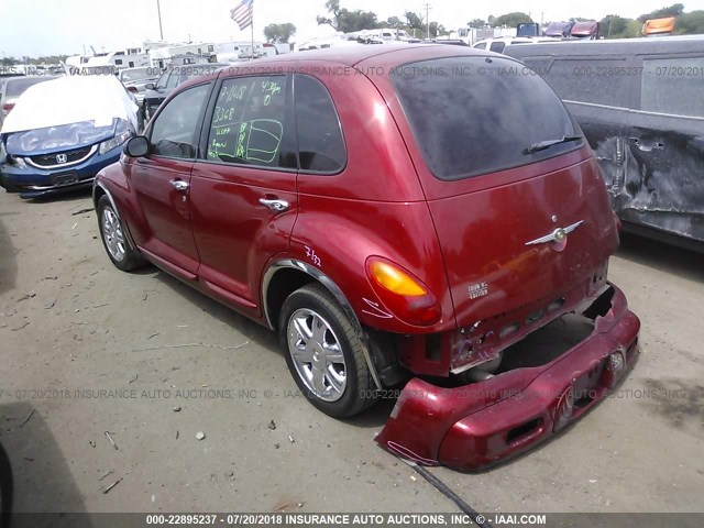 3C4FY58B43T580396 - 2003 CHRYSLER PT CRUISER TOURING MAROON photo 3