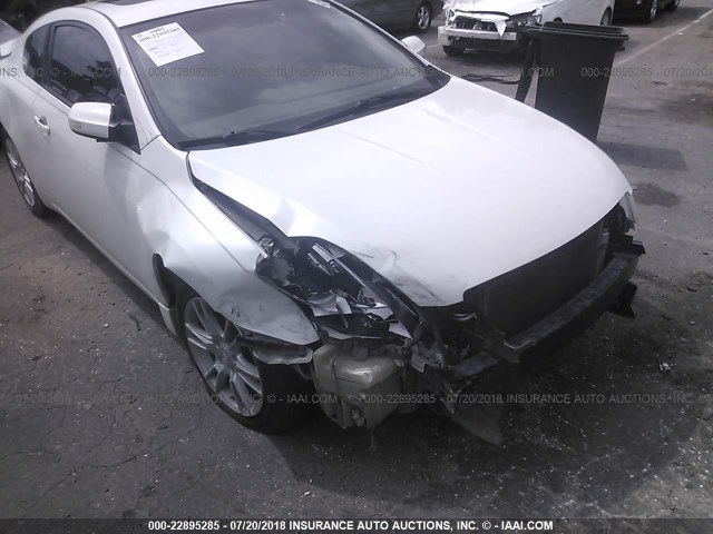 1N4BL24E98C101345 - 2008 NISSAN ALTIMA 3.5SE WHITE photo 6