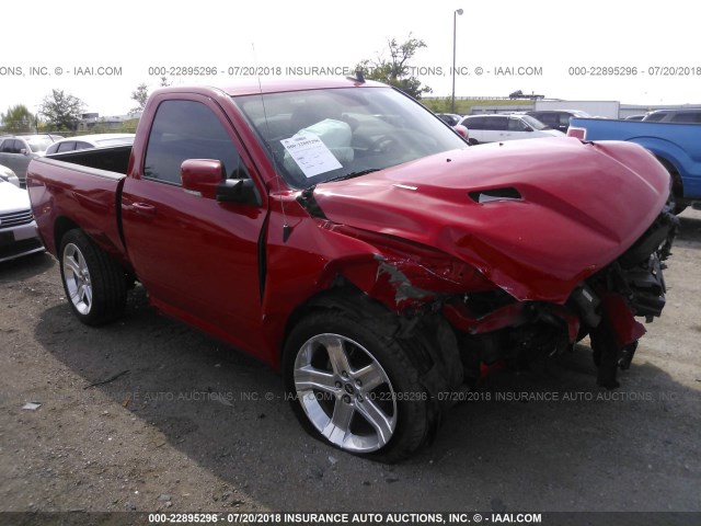 3C6JR6CT7GG130583 - 2016 RAM 1500 SPORT RED photo 1