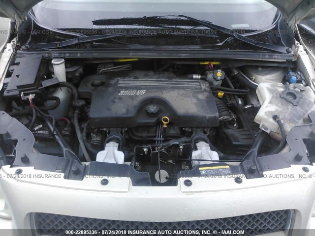 1GNDV23W58D186791 - 2008 CHEVROLET UPLANDER LS GOLD photo 10