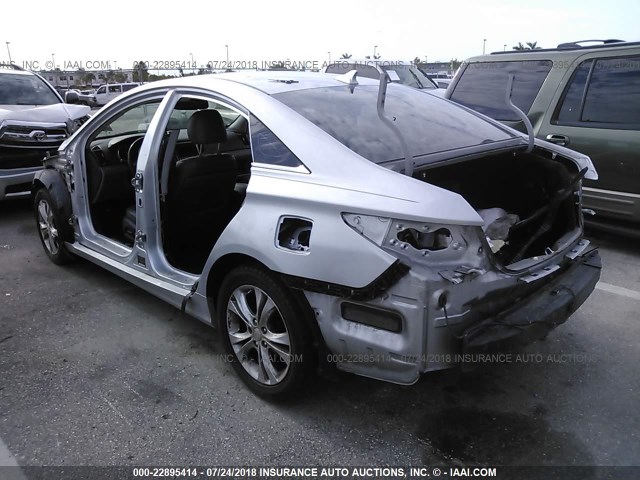 5NPEC4AC6BH156465 - 2011 HYUNDAI SONATA SE/LIMITED SILVER photo 3