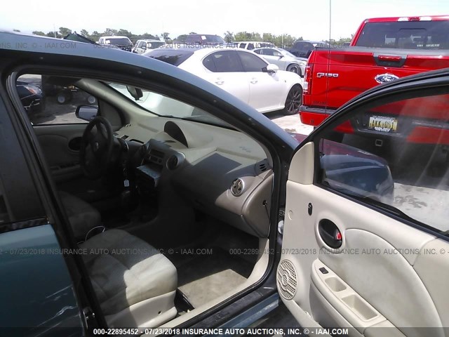 1G8AJ55F46Z174003 - 2006 SATURN ION LEVEL 2 青色 照片 5