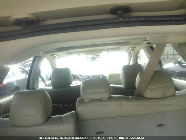 JN8AZ18W79W120644 - 2009 NISSAN MURANO S/SL/LE GRAY photo 8