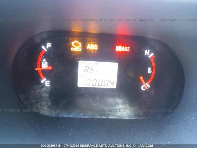 2T1GE40E09C005124 - 2009 TOYOTA COROLLA MATRIX XRS SILVER photo 7