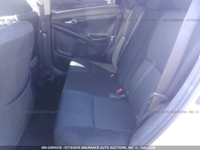 2T1GE40E09C005124 - 2009 TOYOTA COROLLA MATRIX XRS SILVER photo 8