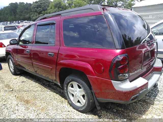 1GNET16SX36195089 - 2003 CHEVROLET TRAILBLAZER EXT MAROON photo 3