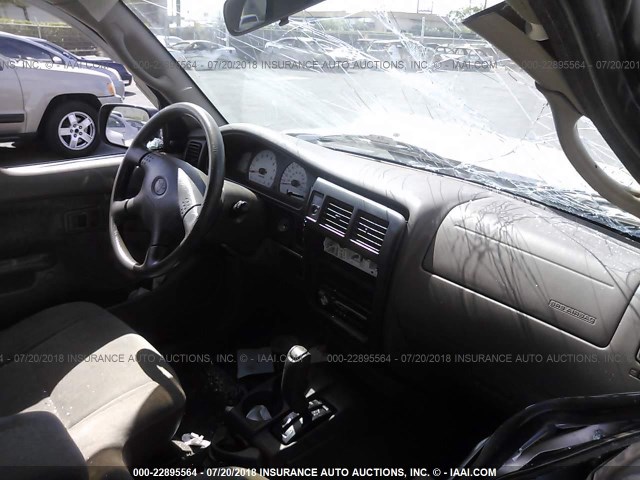 5TESM92N12Z008945 - 2002 TOYOTA TACOMA XTRACAB PRERUNNER ოქროსფერი ფოტო 5