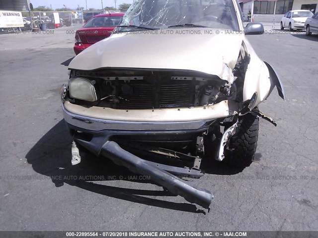 5TESM92N12Z008945 - 2002 TOYOTA TACOMA XTRACAB PRERUNNER ოქროსფერი ფოტო 6