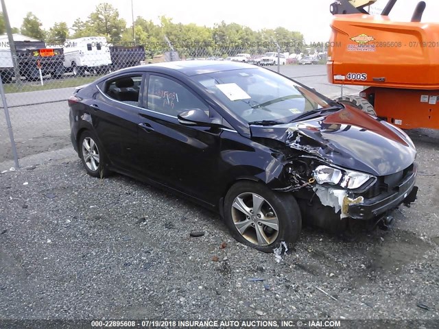 KMHDH4AE0GU479322 - 2016 HYUNDAI ELANTRA SE/SPORT/LIMITED BLACK photo 1