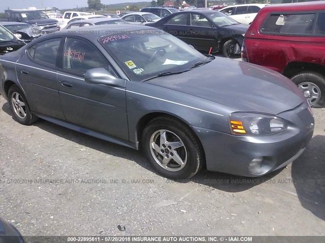 2G2WS522241197736 - 2004 PONTIAC GRAND PRIX GT2 GRAY photo 1