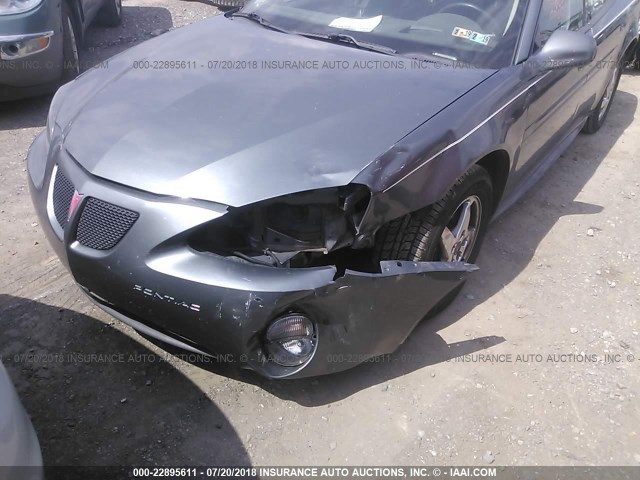 2G2WS522241197736 - 2004 PONTIAC GRAND PRIX GT2 GRAY photo 6