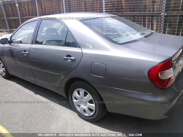 4T1BE32K24U875391 - 2004 TOYOTA CAMRY LE/XLE/SE Boz foto 3