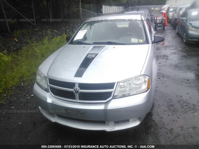 1B3LC46K98N663880 - 2008 DODGE AVENGER SE 银色 照片 6