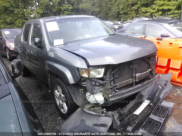 2HJYK16207H510605 - 2007 HONDA RIDGELINE RT GRAY photo 1