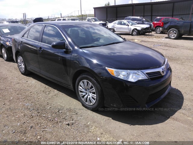 4T4BF1FK4CR202442 - 2012 TOYOTA CAMRY SE/LE/XLE შავი ფოტო 1