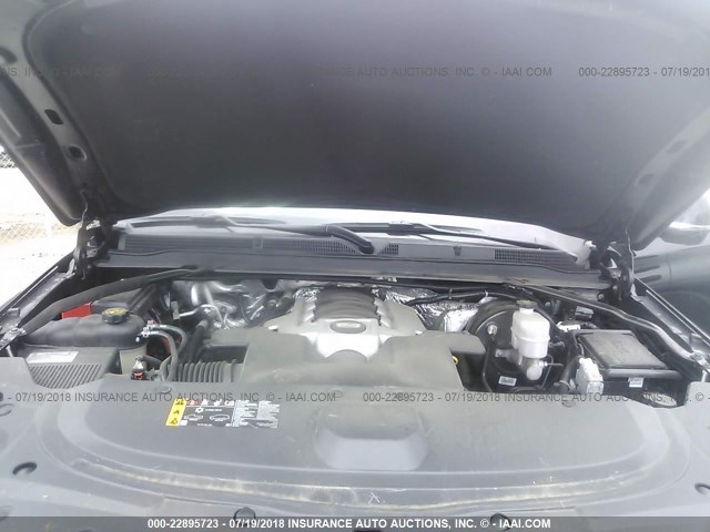 1GYS4BKJ5JR105395 - 2018 CADILLAC ESCALADE LUXURY შავი ფოტო 10