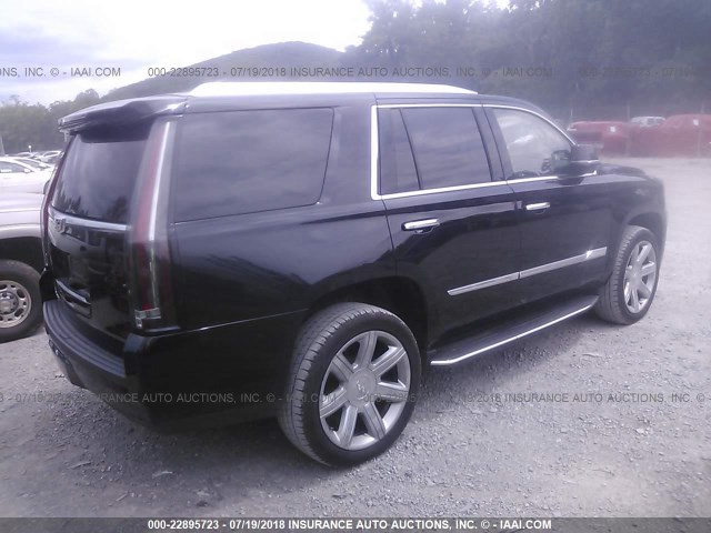 1GYS4BKJ5JR105395 - 2018 CADILLAC ESCALADE LUXURY შავი ფოტო 4