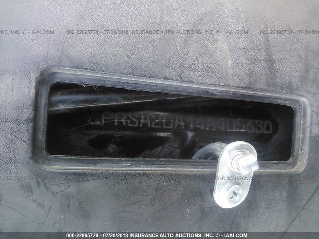 LPRSA20A14A405630 - 2004 YAMAHA YW50 AP ZUMA BLACK photo 10