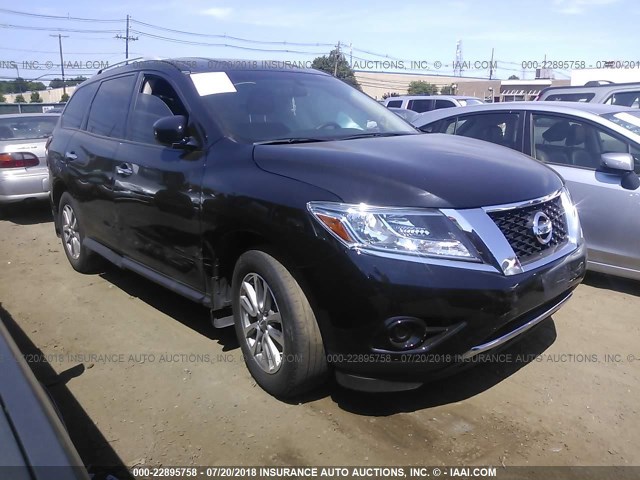 5N1AR2MM9GC645544 - 2016 NISSAN PATHFINDER S/SV/SL/PLATINUM 黑色 照片 1