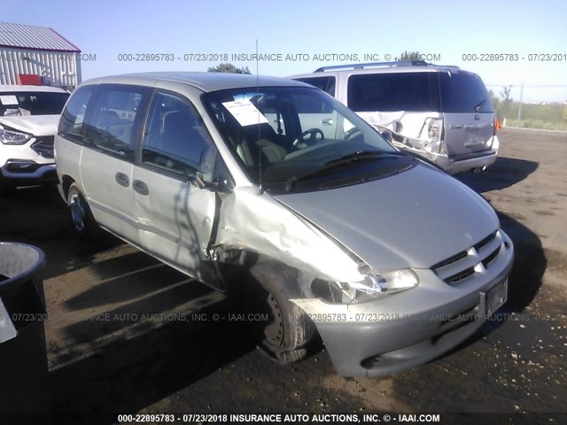 2B4FP2532XR243987 - 1999 DODGE CARAVAN SILVER photo 1