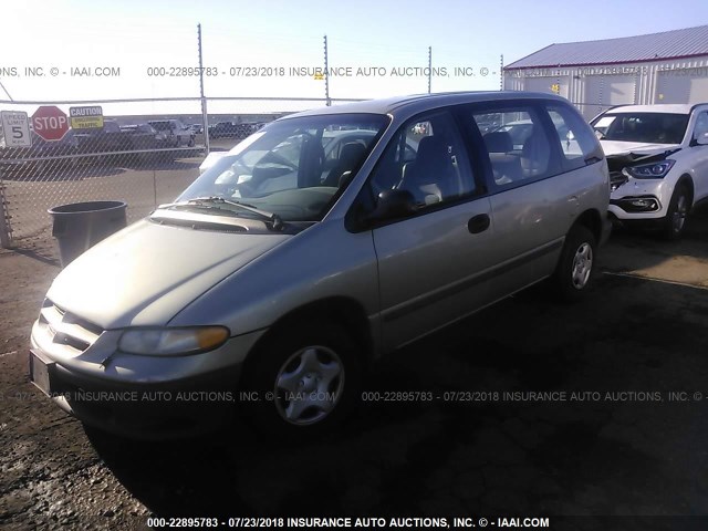 2B4FP2532XR243987 - 1999 DODGE CARAVAN SILVER photo 2