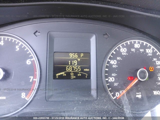 3VW2K7AJ2CM405861 - 2012 VOLKSWAGEN JETTA S 红色 照片 7