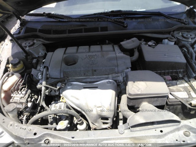 4T1BF3EK2BU636431 - 2011 TOYOTA CAMRY SE/LE/XLE 灰色 照片 10