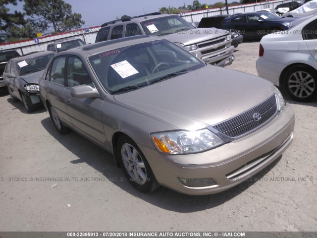 4T1BF28B8YU077224 - 2000 TOYOTA AVALON XL/XLS TAN photo 1