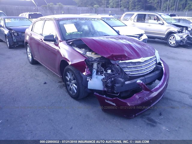 1C3LC46BX9N544661 - 2009 CHRYSLER SEBRING LX BURGUNDY photo 6