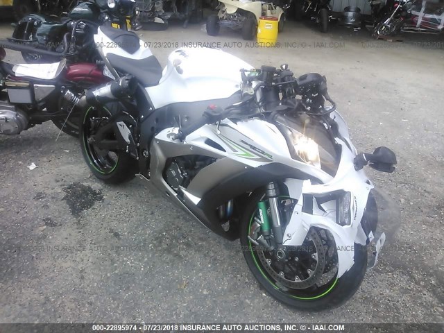 JKAZXCS11HA009669 - 2017 KAWASAKI ZX1000 S WHITE photo 1