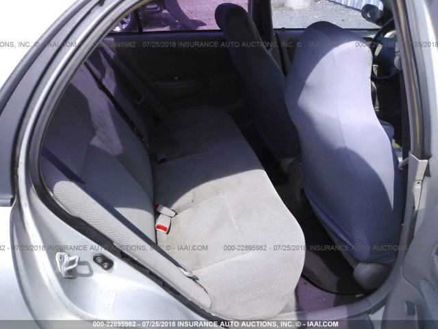 1Y1SK5483YZ414893 - 2000 CHEVROLET GEO PRIZM LSI 灰色 照片 8