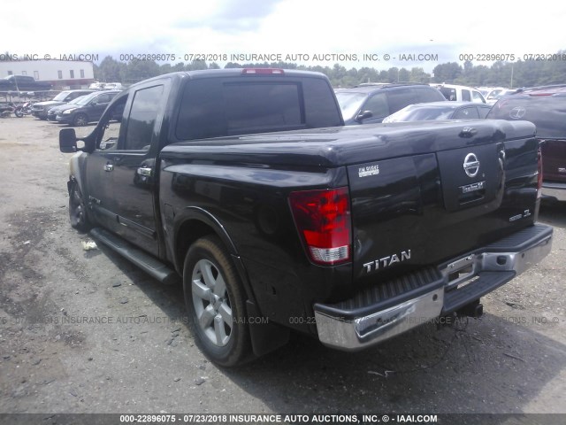 1N6BA0ED1CN323978 - 2012 NISSAN TITAN S/SV/SL/PRO-4X BLACK photo 3