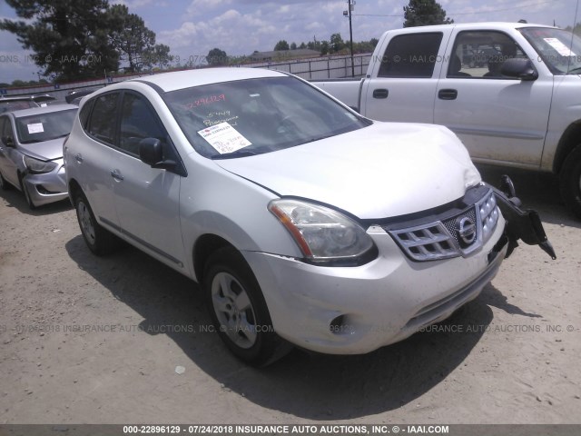 JN8AS5MT9BW156834 - 2011 NISSAN ROGUE S/SV/KROM WHITE photo 1