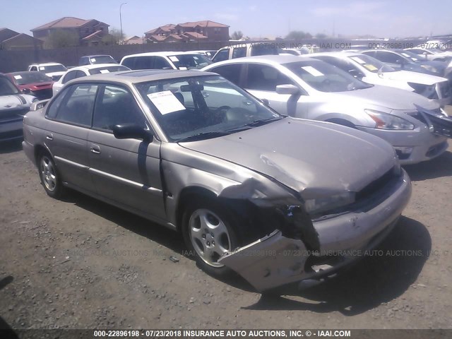 4S3BD4352X7259263 - 1999 SUBARU LEGACY L/30TH ANNIVERSARY L ოქროსფერი ფოტო 1